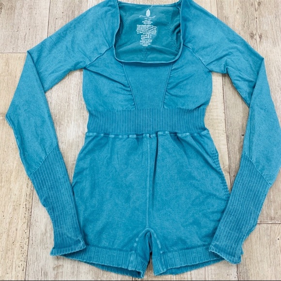 NEW Free People Good Karma Long Sleeve Runsie/Jumpsuit - Picture 2 of 4